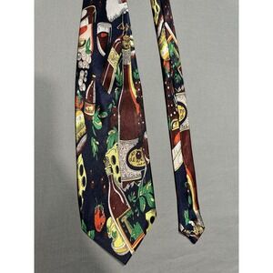 Christian Giorgiou Wine Tasting Winery Vineyard Alcohol Blue Necktie
